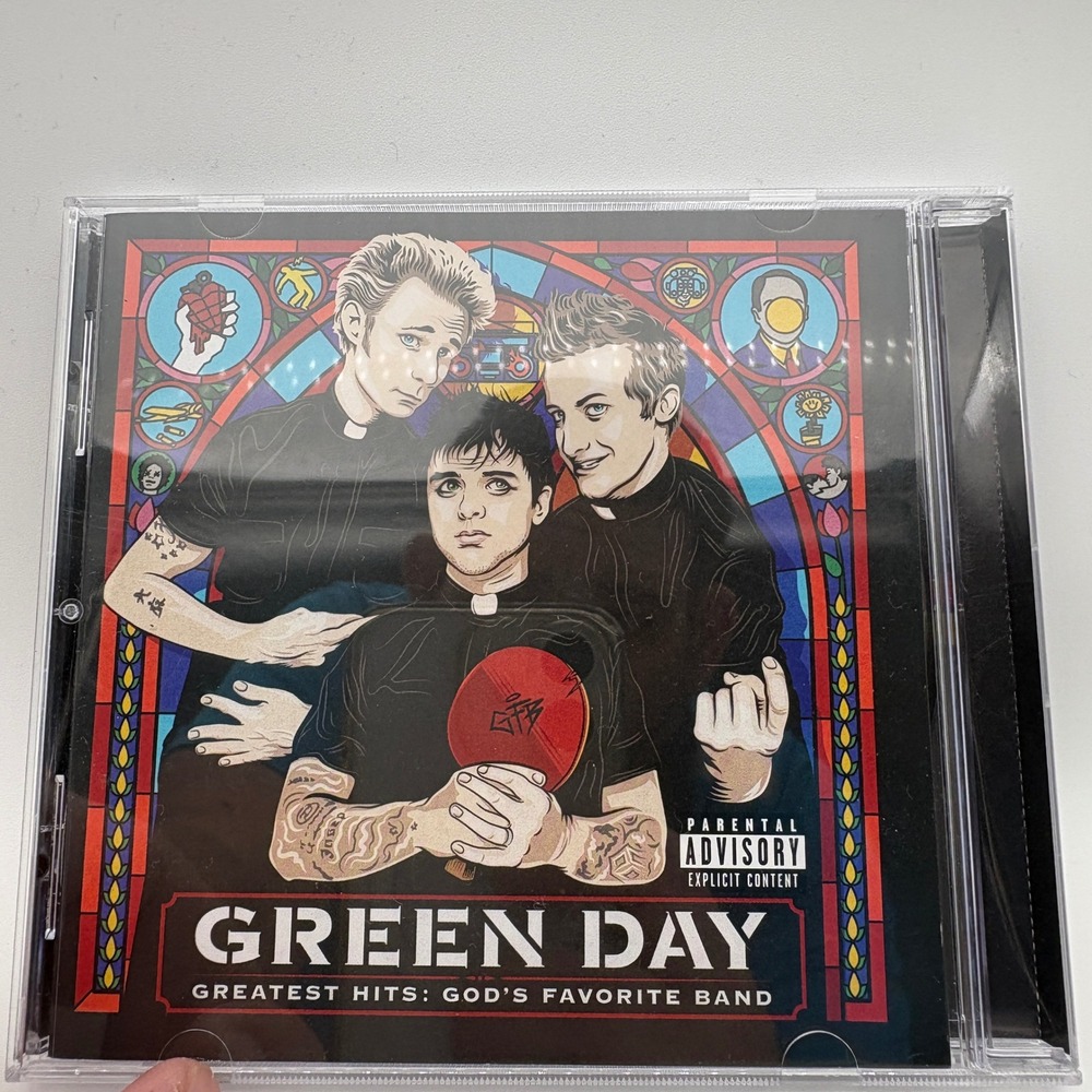 Green Day Greatest Hits God's Favorite Band CD 2017 Reprise Records 93624909170